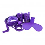 Loving Joy Beginners Bondage Kit Purple (8pcs)